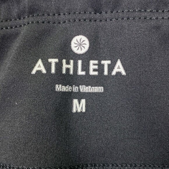 Athleta Aura Sonar Capri Crop Mesh Leggings - Picture 3 of 12